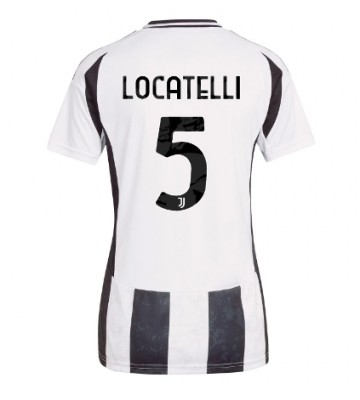 Juventus Manuel Locatelli #5 Hemmatröja Kvinnor 2024-25 Kortärmad